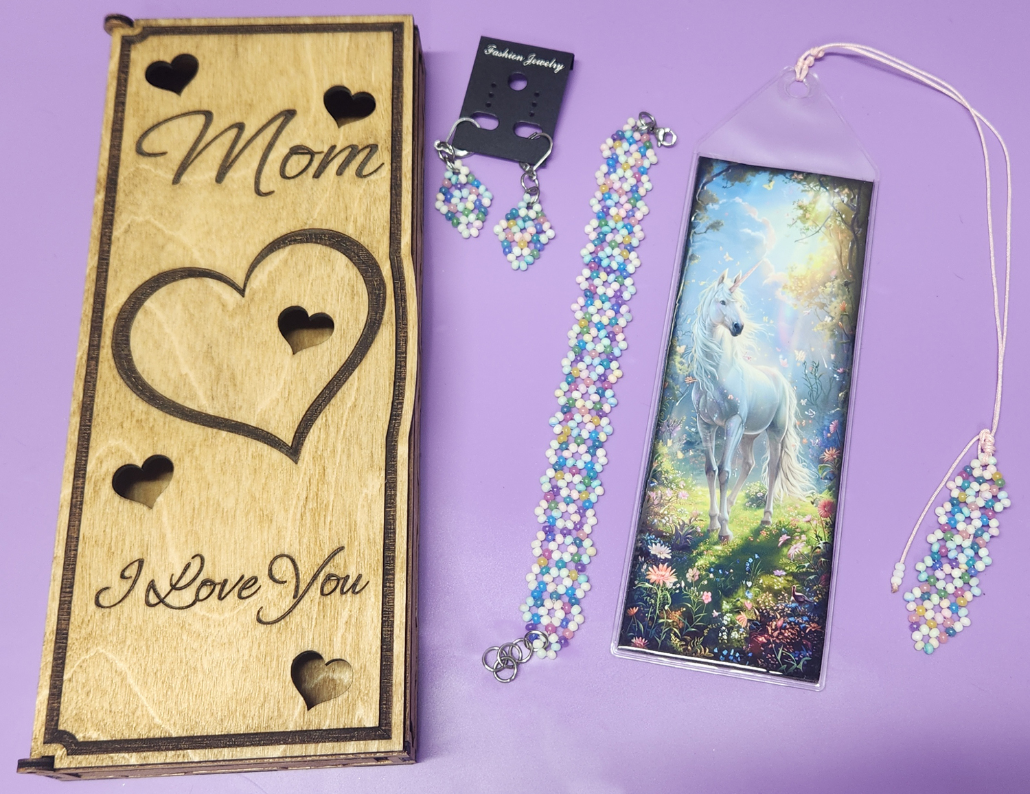 (image for) Mother's Day Gift Set - Unicorn - Pastel Mix - Click Image to Close